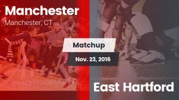 Matchup: Manchester vs. East Hartford  2016