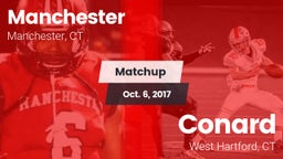 Matchup: Manchester vs. Conard  2017