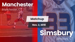 Matchup: Manchester vs. Simsbury  2018