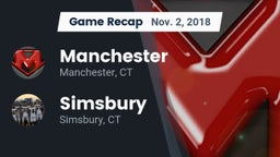 Recap: Manchester  vs. Simsbury  2018