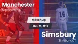 Matchup: Manchester vs. Simsbury  2019