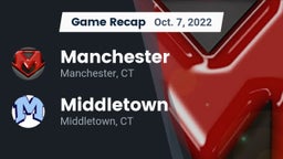 Recap: Manchester  vs. Middletown  2022