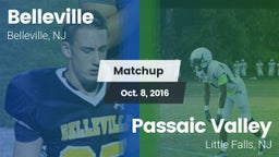 Matchup: Belleville vs. Passaic Valley  2016