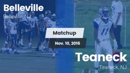 Matchup: Belleville vs. Teaneck  2016