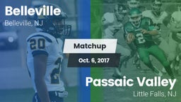 Matchup: Belleville vs. Passaic Valley  2017