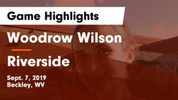 Woodrow Wilson  vs Riverside Game Highlights - Sept. 7, 2019