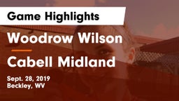 Woodrow Wilson  vs Cabell Midland  Game Highlights - Sept. 28, 2019