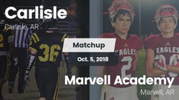 Matchup: Carlisle vs. Marvell Academy  2018