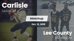 Matchup: Carlisle vs. Lee County  2018
