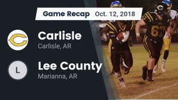 Recap: Carlisle  vs. Lee County  2018
