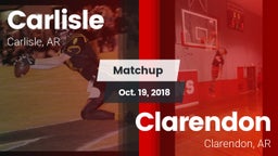 Matchup: Carlisle vs. Clarendon  2018