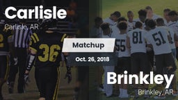 Matchup: Carlisle vs. Brinkley  2018