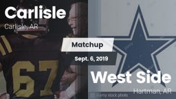 Matchup: Carlisle vs. West Side  2019