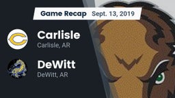 Recap: Carlisle  vs. DeWitt  2019