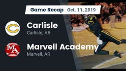 Recap: Carlisle  vs. Marvell Academy  2019