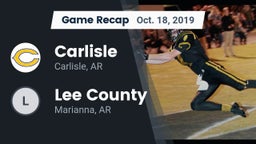 Recap: Carlisle  vs. Lee County  2019