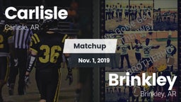 Matchup: Carlisle vs. Brinkley  2019