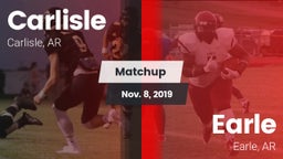 Matchup: Carlisle vs. Earle  2019