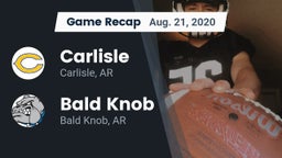 Recap: Carlisle  vs. Bald Knob  2020