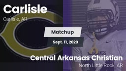 Matchup: Carlisle vs. Central Arkansas Christian 2020