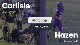 Matchup: Carlisle vs. Hazen  2020