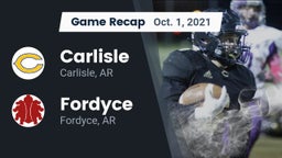 Recap: Carlisle  vs. Fordyce  2021