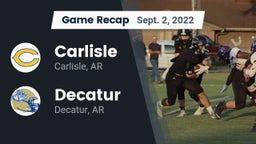 Recap: Carlisle  vs. Decatur  2022