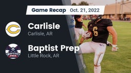 Recap: Carlisle  vs. Baptist Prep  2022