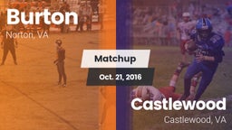 Matchup: Burton vs. Castlewood  2016
