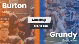 Matchup: Burton vs. Grundy  2017