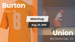 Matchup: Burton vs. Union  2018