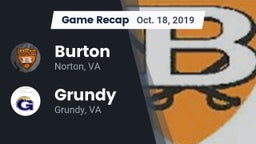 Recap: Burton  vs. Grundy  2019