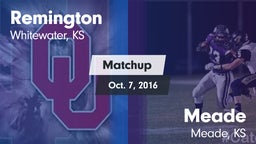 Matchup: Remington vs. Meade  2016