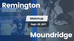 Matchup: Remington vs. Moundridge 2017