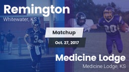 Matchup: Remington vs. Medicine Lodge  2017