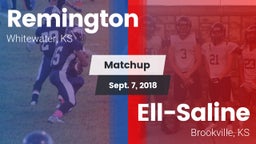 Matchup: Remington vs. Ell-Saline 2018