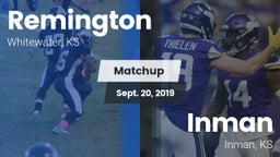 Matchup: Remington vs. Inman  2019