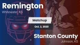 Matchup: Remington vs. Stanton County  2020