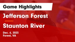 Jefferson Forest  vs Staunton River  Game Highlights - Dec. 6, 2023