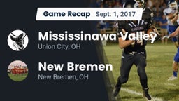 Recap: Mississinawa Valley  vs. New Bremen  2017