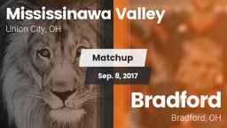 Matchup: Mississinawa Valley vs. Bradford  2017