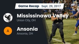 Recap: Mississinawa Valley  vs. Ansonia  2017