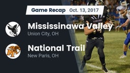 Recap: Mississinawa Valley  vs. National Trail  2017