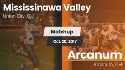 Matchup: Mississinawa Valley vs. Arcanum  2017