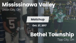 Matchup: Mississinawa Valley vs. Bethel Township  2017