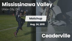 Matchup: Mississinawa Valley vs. Ceaderville 2018