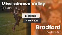 Matchup: Mississinawa Valley vs. Bradford  2018