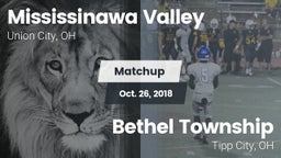 Matchup: Mississinawa Valley vs. Bethel Township  2018