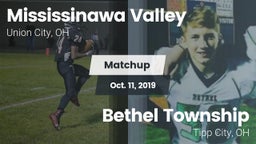 Matchup: Mississinawa Valley vs. Bethel Township  2019