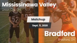 Matchup: Mississinawa Valley vs. Bradford  2020